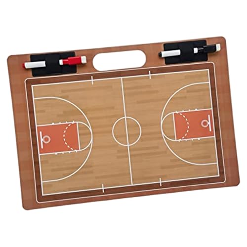 Tableau d'entraînement de basket-ball en PVC 16x11 pouces avec poignée