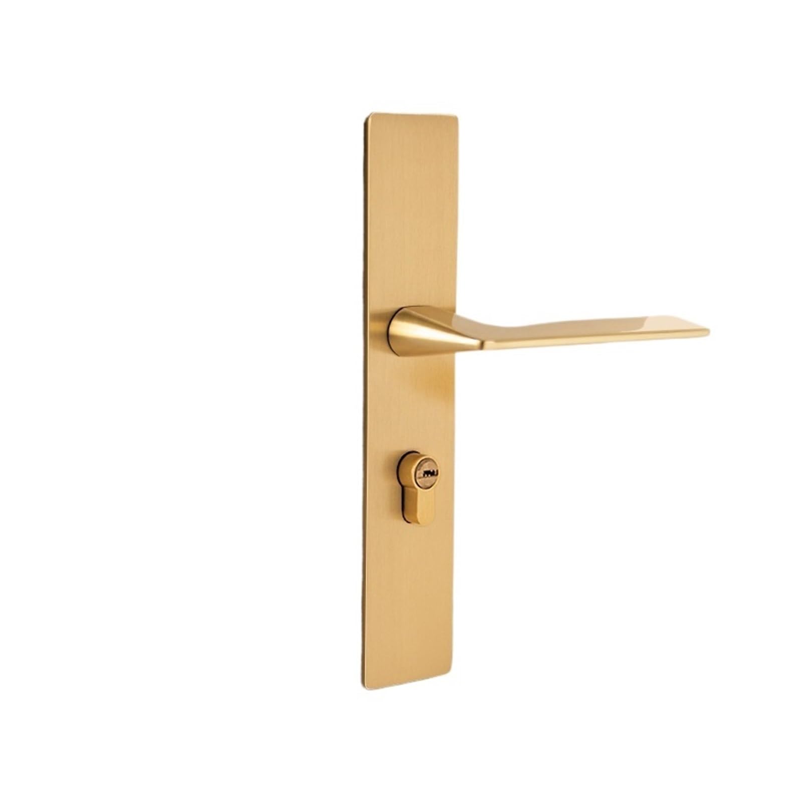 Serrure de porte en bois minimaliste pour une chambre sereine