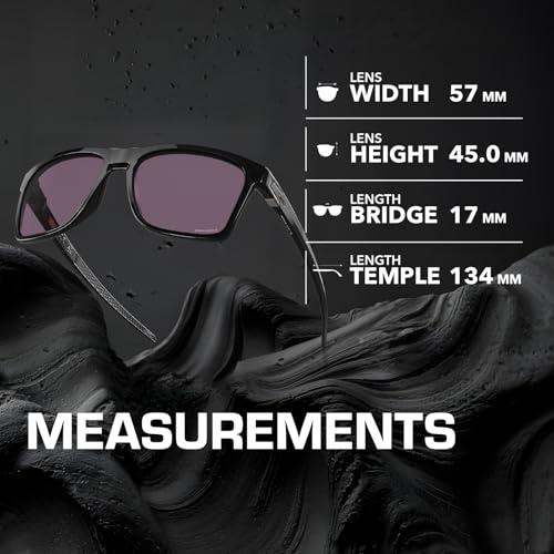 Image of Oakley LEFFINGWELL OO9100 Rectangle Sunglasses With Official Eyewear Kit | Men's Sunglasses