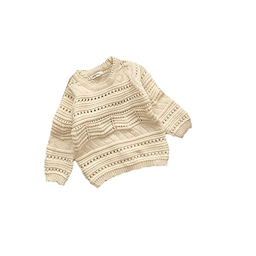 Kids Girls Autumn Winter Knit Sweater Toddler Girl Beautiful Tops Child Girl Hollow Out Kniting Pullover Sweater