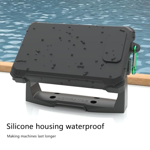 Coque Lowrance Eagle 7 silicone pour naviguer au soleil sans reflets - 3