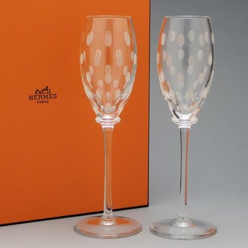 Amazon (エルメス) HERMES ファンファーレ CHAMPAGNE FLUTE シャンパングラス 02314P 並行輸入品