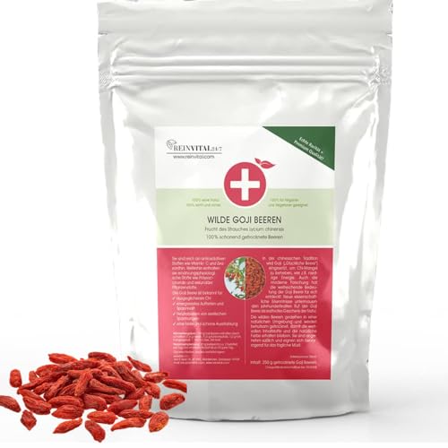 Super Food- Bayas de Goji orgánicas - Premium de los Himalayas - Calidad orgánica certificada