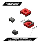 MagAttach Ratchet Organizer Kit (3 Piece Set (2-Pack), Red/Black) - Image 4