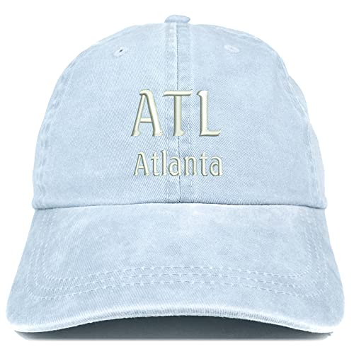 Trendy Apparel Shop ATL Atlanta Gorra Beisbol Bordada miniatura 1