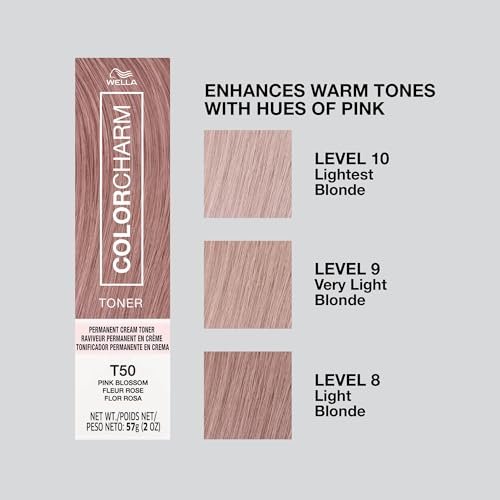 Image of COLORCHARM Permanent Creme Hair Toner | Free of Animal-Derived Ingredients, Parabens Free & Gluten Free | 2 oz | Parabens Free & Gluten Free | 2 oz