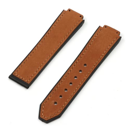 Bracelet 15x21mm convex crazy horse en cuir pour un style élégant et baroudeur au quotidien