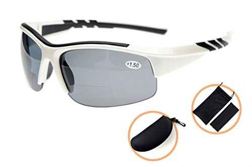 Eyekepper TR90 Sports Polycarbonate Polarized Bifocal Half Rimless Sunglasses3