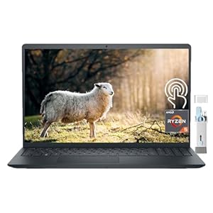 Dell 2023 – Laptop de negocios Inspiron 15, pantalla táctil FHD de 15.6 pulgadas, procesador AMD Ryzen 5-7530U (6 núcleos), 8 GB de RAM, SSD de 512 GB, gráficos AMD Radeon, Wi-Fi, cámara web, USB-A y C, Windows 11 Home