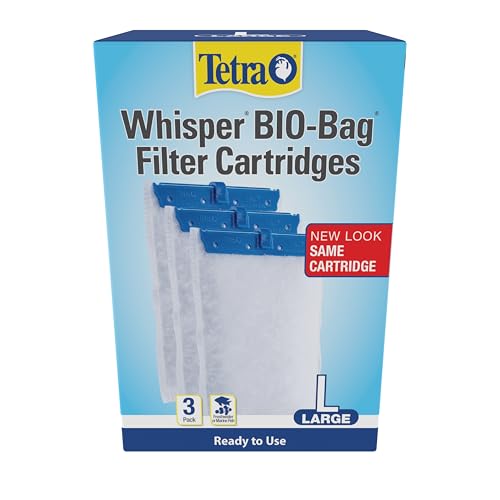 Tetra Whisper Bio-Bag Large Filter Cartridges for...