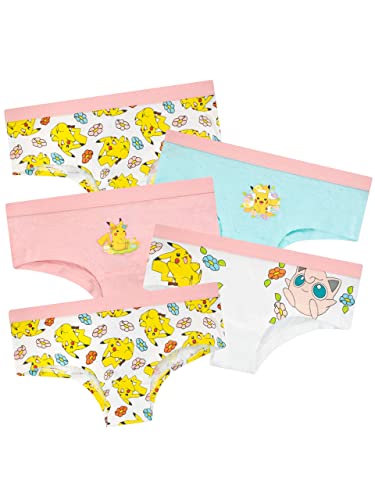 Pokemon Girls Underwear Pack of 5 Pikachu