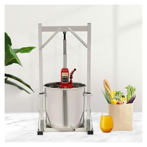 TAIPINGOZ Pressoir à Fruits Manuel, Pressoir A Fruits, Presse-Agrumes en Acier Inoxydable for la Fabrication de jus de vin, de Carottes, d'oranges, de Baies et de légumes