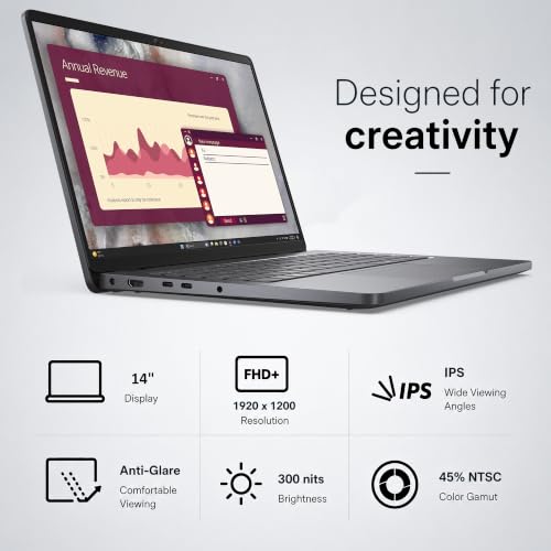 Image of Dell Pro 14 PC14250 Laptop, 14 inch FHD+, Intel Core 5 120U, 64GB DDR5, 2TB SSD | Next Gen Latitude 5450, Business Laptop, Anti-Glare, >Ultra 5 125U, Thunderbolt 4, 1080p IR Webcam, RJ45, Backlit, Win 11 Pro