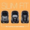 Baby Trend TrooperTM Slim 3-in-1 Convertible Car Seat, Dash Black Slim Fit, 3-in-1 Growth Modes, Lightweight Design, Adjustable Comfort Padding