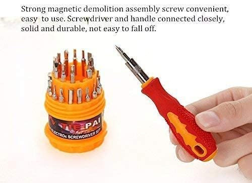 Image of Oblivion Screw Driver Kit - Magnetic 31 in 1 Screwdriver Tool Set, Repairing Tools for Electronics & DIY Home Use - Compact, Portable & Multi-Head Bit Set for DIY Repairs and Maintenance (Pack of 1)