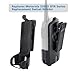2PC 53961 DTR Series Replacement Swivel Holster Compatible for Motorola MOTOTRBO DTR620 DTR650 DTR550 DTR410 Walkie Talkie