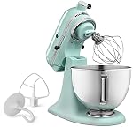 KitchenAid Ultra Puissance Plus Series Mélangeur à tête incrustée 4,5-quart, glace, KSM96IC