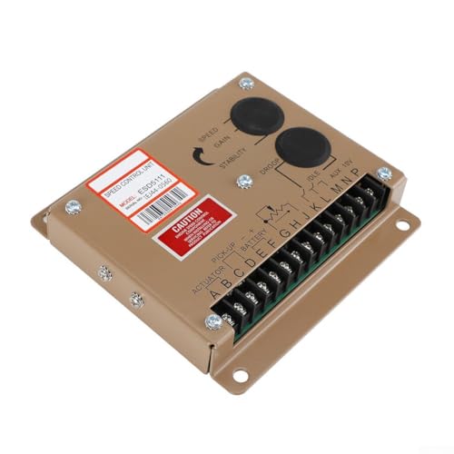 Dolvitrny Electronic Engine Speed Controller ESD5111 for Generator Sets, Digital Speed Regulator with Starting Oil Control, Compatible with for GAC - Image 2