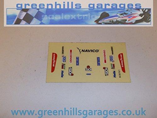 Preisvergleich Produktbild Greenhills Scalextric Team Navico No 28 C613 Original Decals