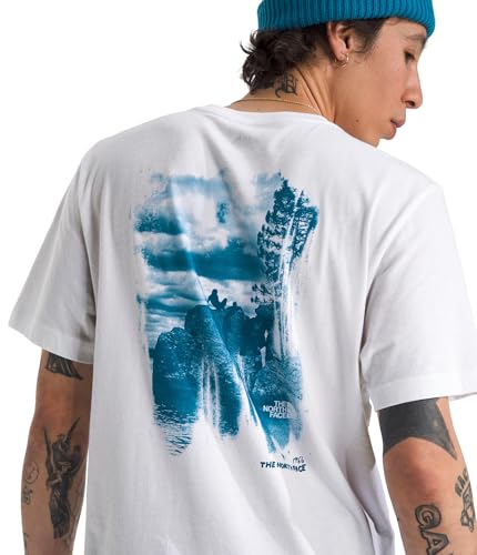 THE NORTH FACE Men's Evolution Nature Exposure Short-sleeve Tee | Cotton Shirt With Classic Logo & Graphic3
