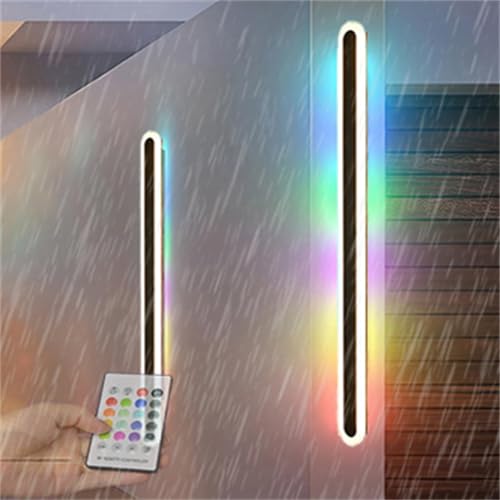 Applique murale extérieure IP65 pour illuminer une grande terrasse : LED 180cm RGB