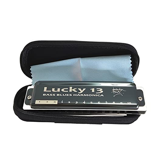 Harmonica Brendan Power Lucky 13 basse blues harmonica 13 trous diatonic harpe standard Richter Tuning puissance couleur… - Les Beatles, Paul McCartney, John Lennon, RIngo Starr, George Harrison Harmonica Brendan Power Lucky 13 basse blues harmonica 13 trous diatonic harpe standard Richter Tuning puissance couleur…