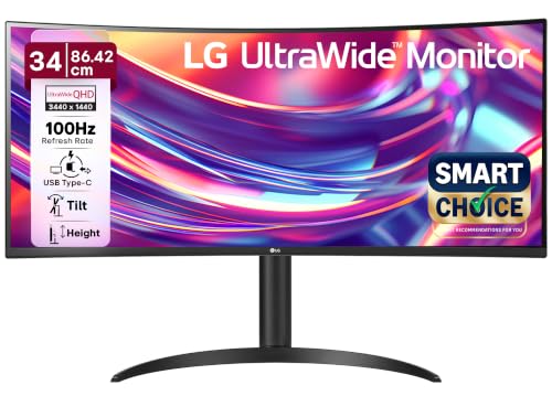 LG 34WR55QK 34-inch UltraWide WQHD Curved Monitor - Image 2