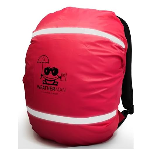 Weatherman wasserdichter Regenschutz für Schulranzen und Rucksack, Signalfarbe, mit Gummizug, Regenhülle, Sicherheitsüberzug, Sicherheitshülle, Schutzhülle, Regenschutzhülle (Pink) 5 Weatherman wasserdichter Regenschutz für Schulranzen und Rucksack, Signalfarbe, mit Gummizug, Regenhülle, Sicherheitsüberzug, Sicherheitshülle, Schutzhülle, Regenschutzhülle (Pink)