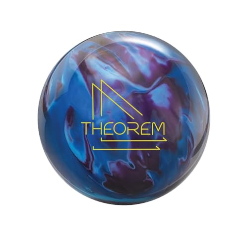 Bowlerstore Products Track PRE-DRILLED Theorem Pearl Bowling Ball - Purple/Blue/Sky/Blue 14lbs