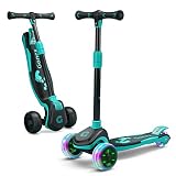 Maravilloso Regalo para Usted y Su Hijo - Andar en patinete es una de las actividades al aire libre más populares hoy en día. Amado por la mayoría de los niños, el scooter Gonex le acompañará a usted y a su hijo durante el largo y maravilloso tiempo en familia. Mientras sus hijos están montando un scooter, usted podría caminar al lado. Disfrutar de la felicidad de pasar tiempo de calidad juntos no tiene precio para usted y sus hijos.