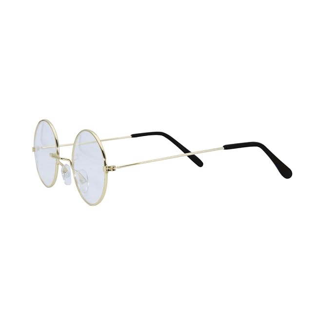 Foto 3 de 8 de P'TIT CLOWN - Gafas falsas para adultos, unisex, para completar, disfraz de Santa Claus, detective, colegial…
