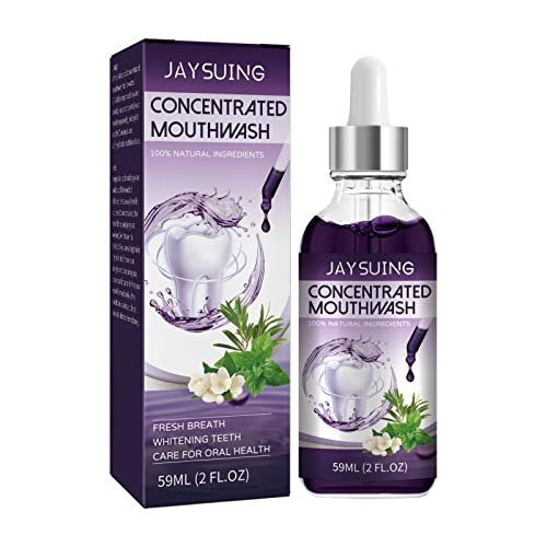 Colutório de hálito fresco | 59ml Cleanse Oral Rinse and Oral Cleansing Concentrate - Enxaguante ora