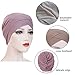 Xiangmall 2 Piezas Sombrero de Quimio Slouchy Beanie Elástico Pañuelo la Cabeza...