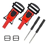 ☛[Facile à manipuler] : Ce kit de boucle à ouverture rapide pour casque est utilisable d'une seule main, même avec des gants.
