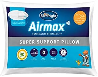 Silentnight | Airmax Support Pillow, Pack of 2 - Medium | White