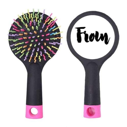 Brosse à cheveux démêlante design épuré avec coussin d'air haute résilience