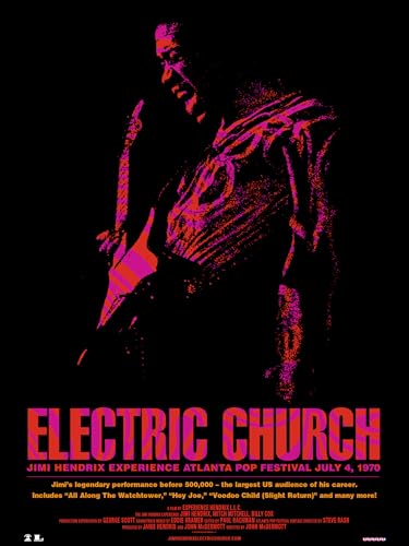 Bild: Jimi Hendrix Experience: Electric Church - Atlanta Pop Festival f�r 12,99 EUR bei amazon.de