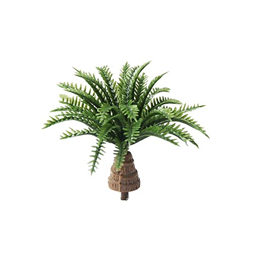 Maxgoods 20Pcs Micro Landscape Model Coconut Tree Mini Plastic Sand Table Scene Tropical Landscape Tree Simulation Tree(4Cm) #TOP4