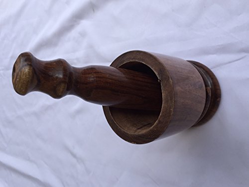 East West USA Store Mortar and Pestle wooden