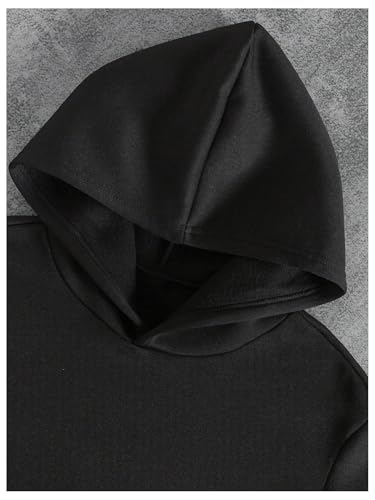 GORGLITTER Men's Cross Graphic Hoodie Y2k Long Sleeve Pullover Sweatshirt3