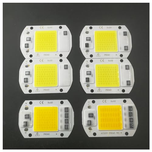 Puce LED 50W COB 220V pour projecteur extérieur sans pilote