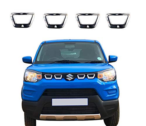 Image of CAR SAAZ Front Grill Rings [Set of 4 PCS] Compatible with S-presso (2019-2022)