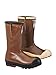 Knee Boots, Sz 6, 16" H, Brown, STL, PR