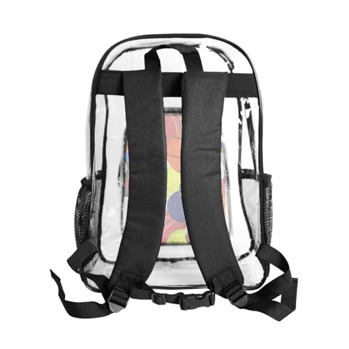 Sac transparent renforcé imperméable pour activités de plein air