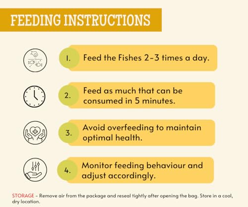 Foodie Puppies Premium Fish Food, Pouch - 2.5mm, 1Kg | Aquarium Fish Food for All Small and Medium Tropical Fishes | Daily Nutrition Fish Feed | Health and Growth Enhancing Formula