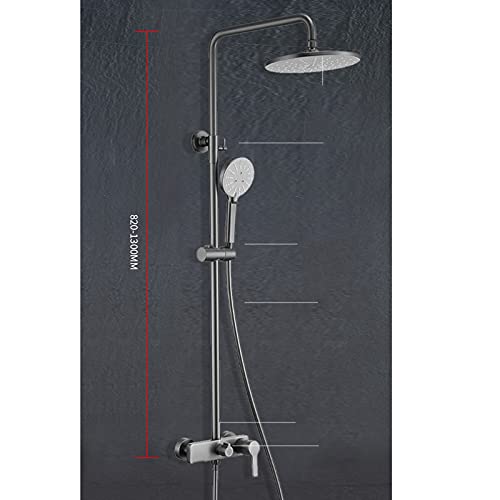 Ensemble de robinet de douche multifonction au design épuré - 4