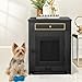 Image showcasing Amazon.com : YITAHOME Dog Crate Furniture with Dual USB Charger, Wooden ...