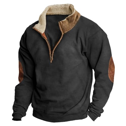 Pull à capuche chaud homme vêtement hiver à manches longues décontracté