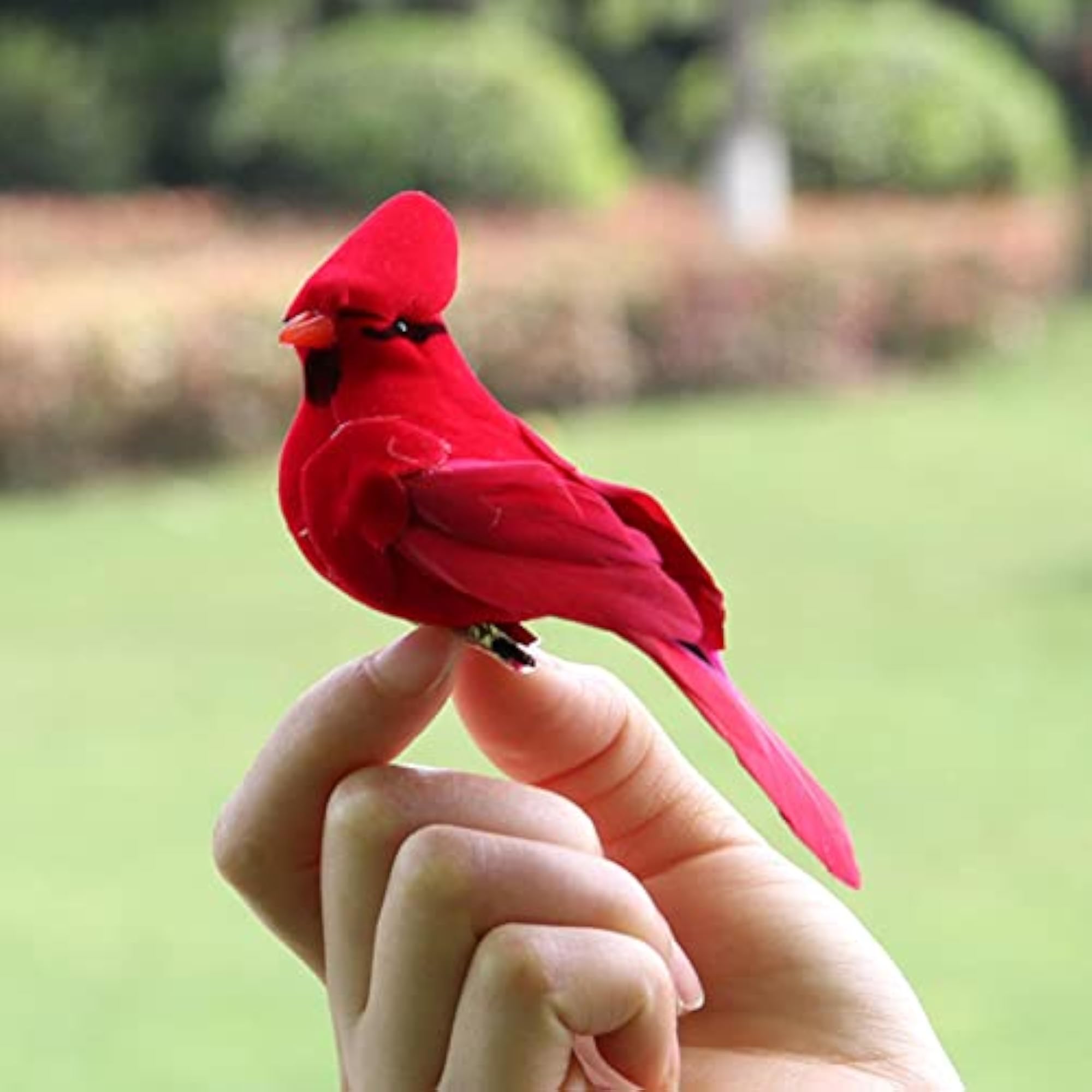 Simulation Bird Craft Beautiful Adornment for Fence