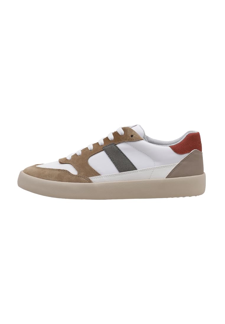 Geox Boys' U Affile BSneaker, Skin White, 8 UK